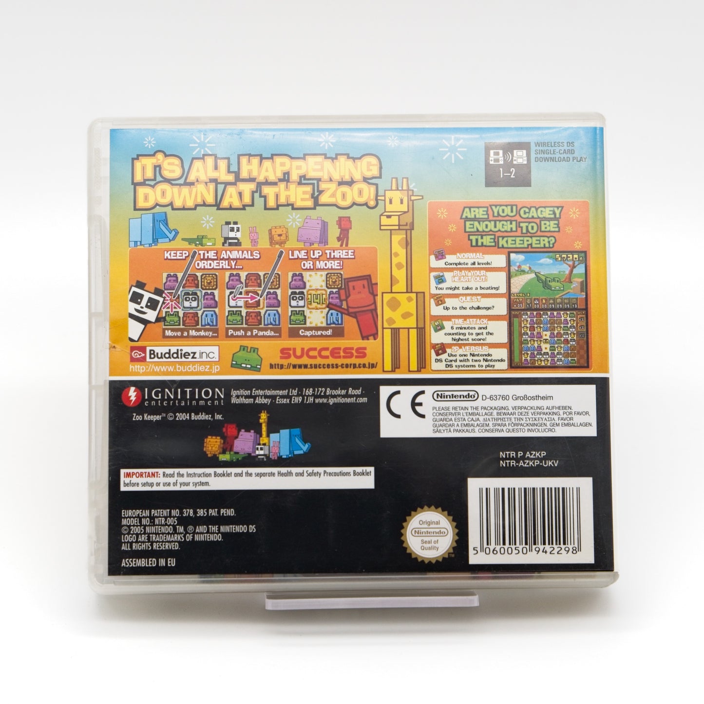 Zoo Keeper - Nintendo DS