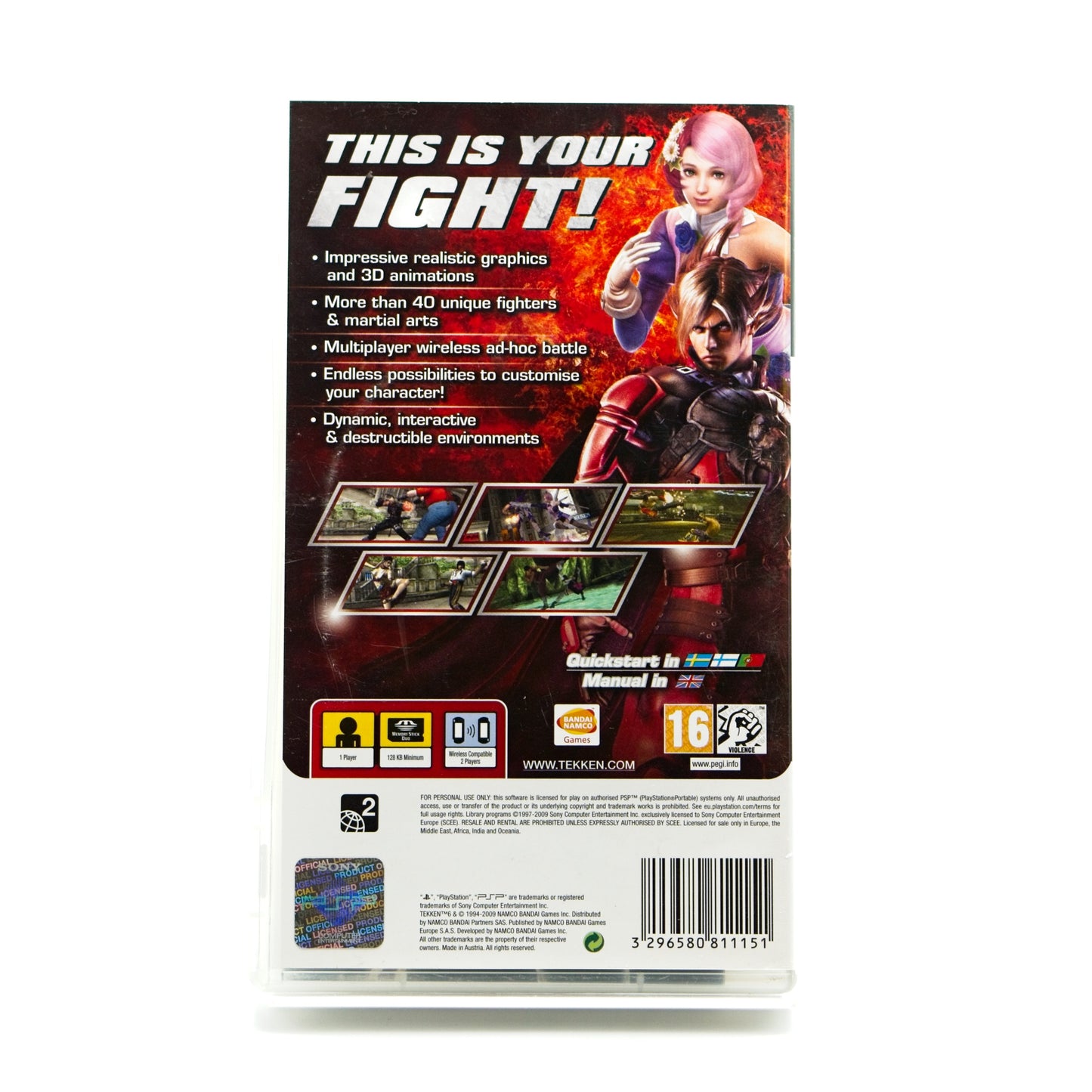 Tekken 6 - PlayStation Portable (PSP)