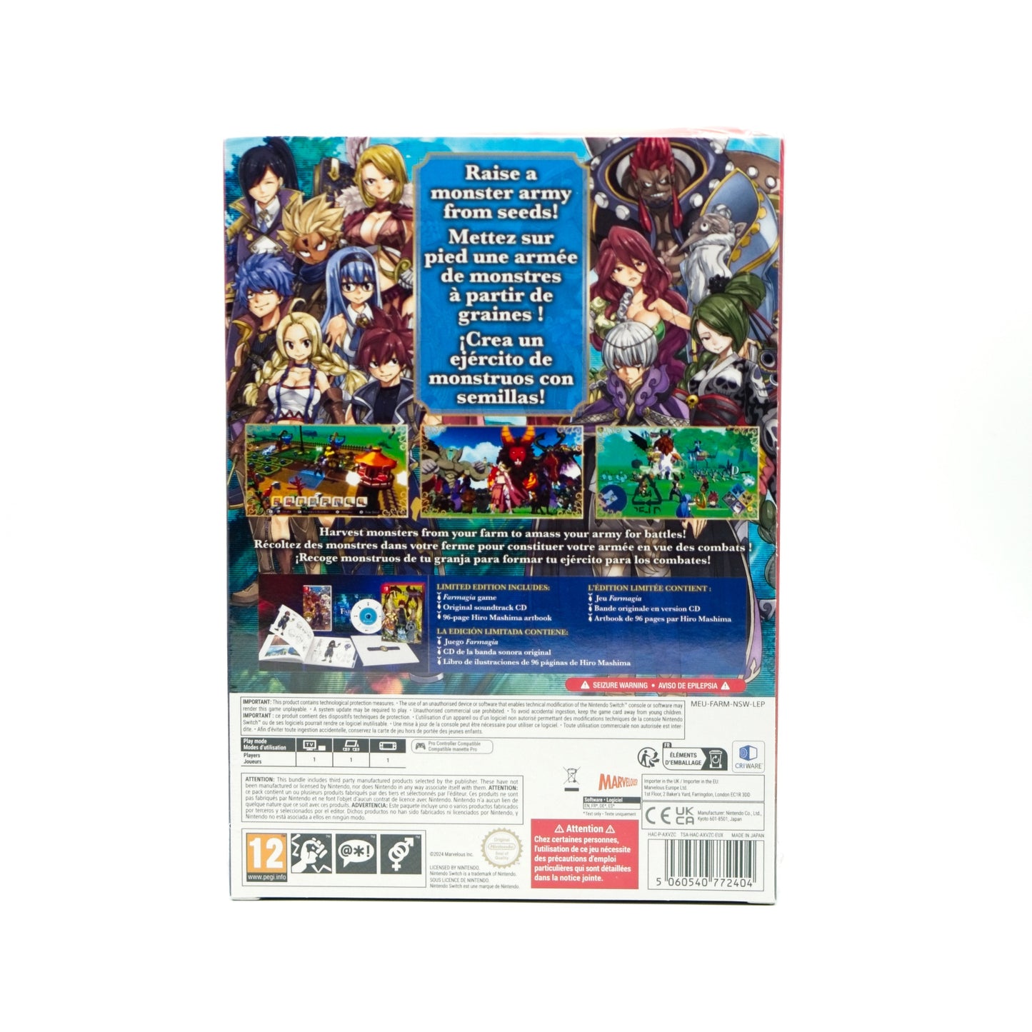 Farmagia [Limited Edition] (forseglet) - Nintendo Switch