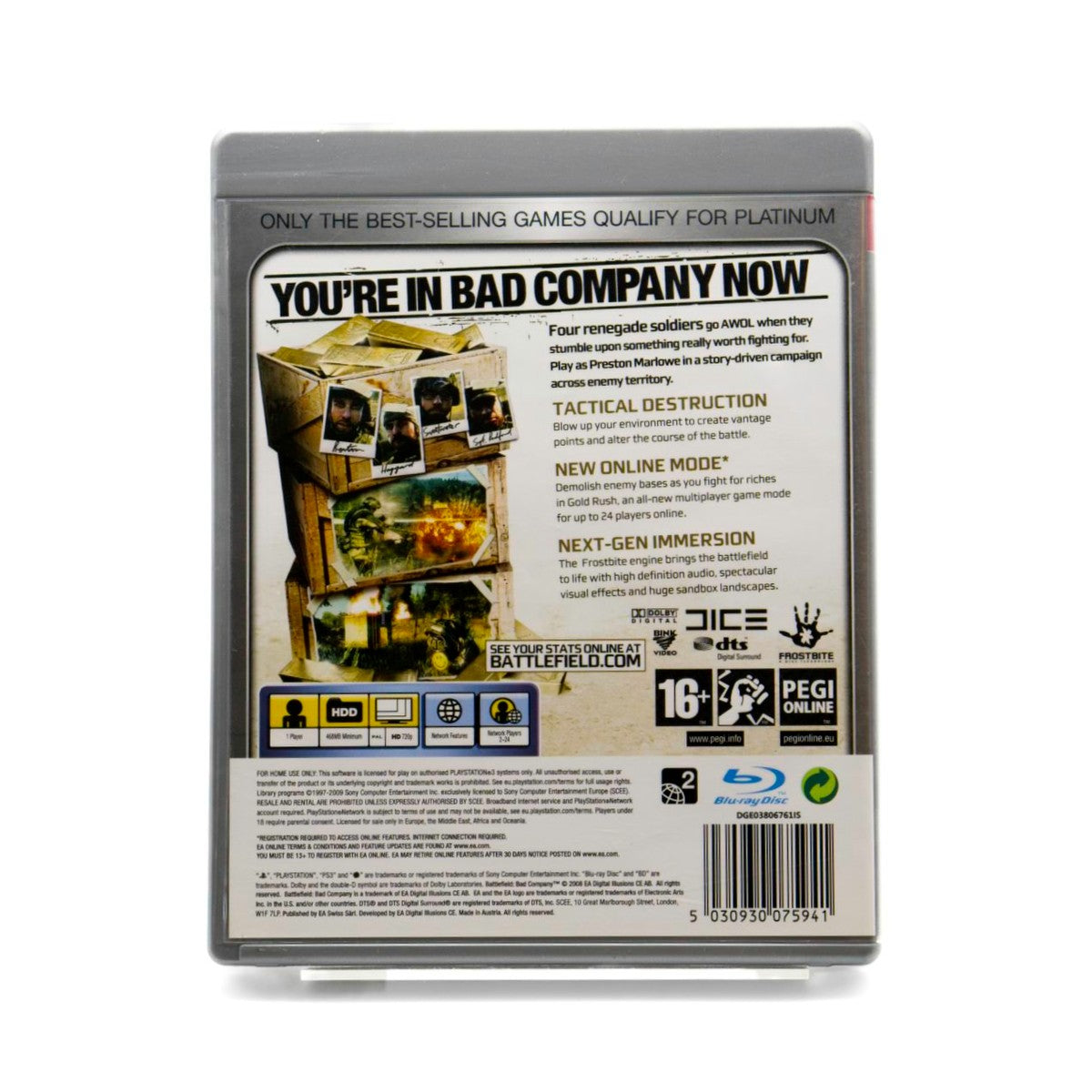 Battlefield: Bad Company [Platinum] - PlayStation 3
