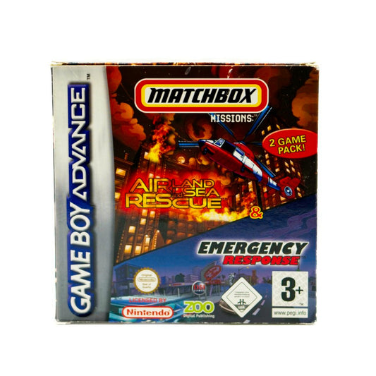 Matchbox Missions: Air, Land and Sea Rescue / Emergency Response - Game Boy Advance