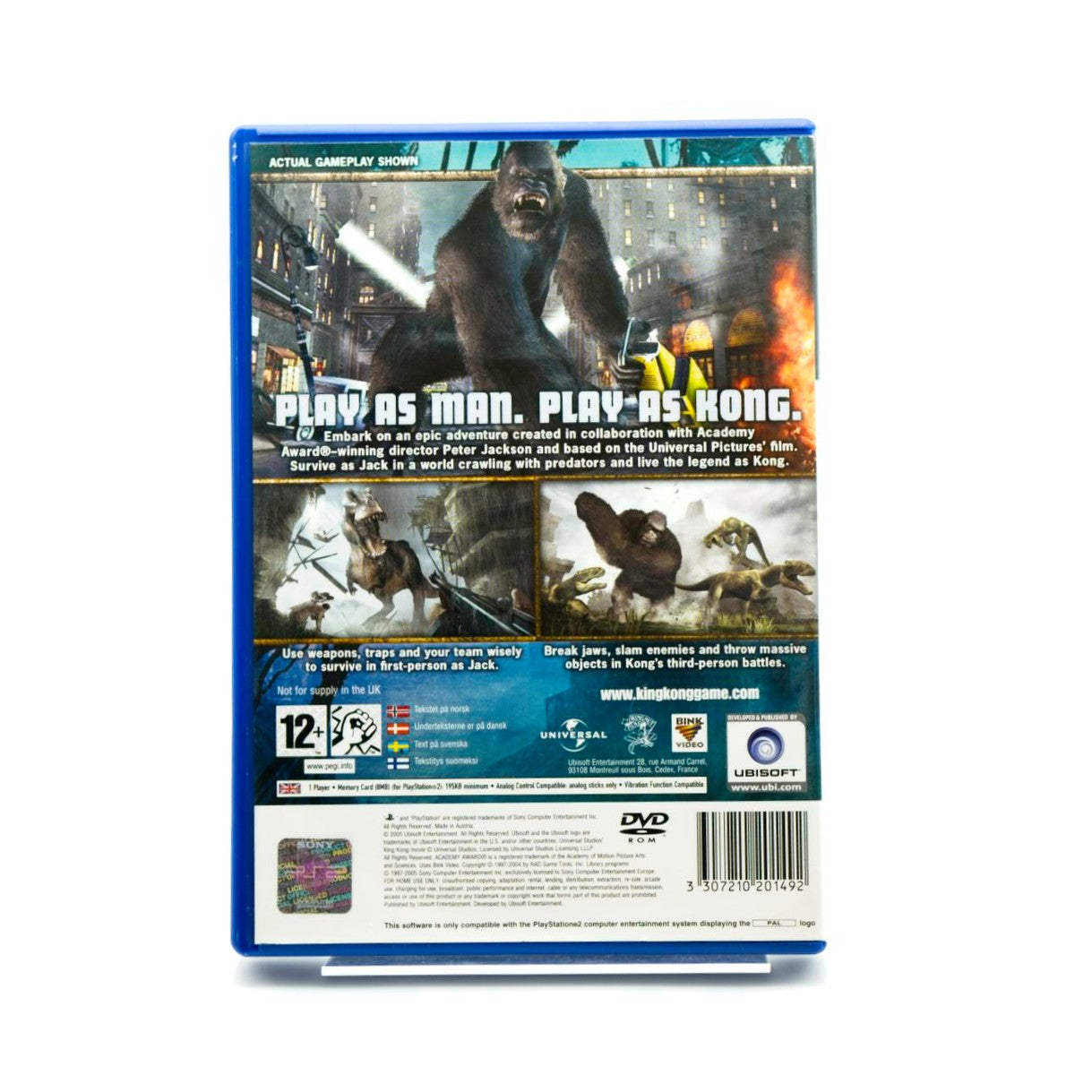 Peter Jackson's King Kong: The Official Game of the Movie - PlayStation 2