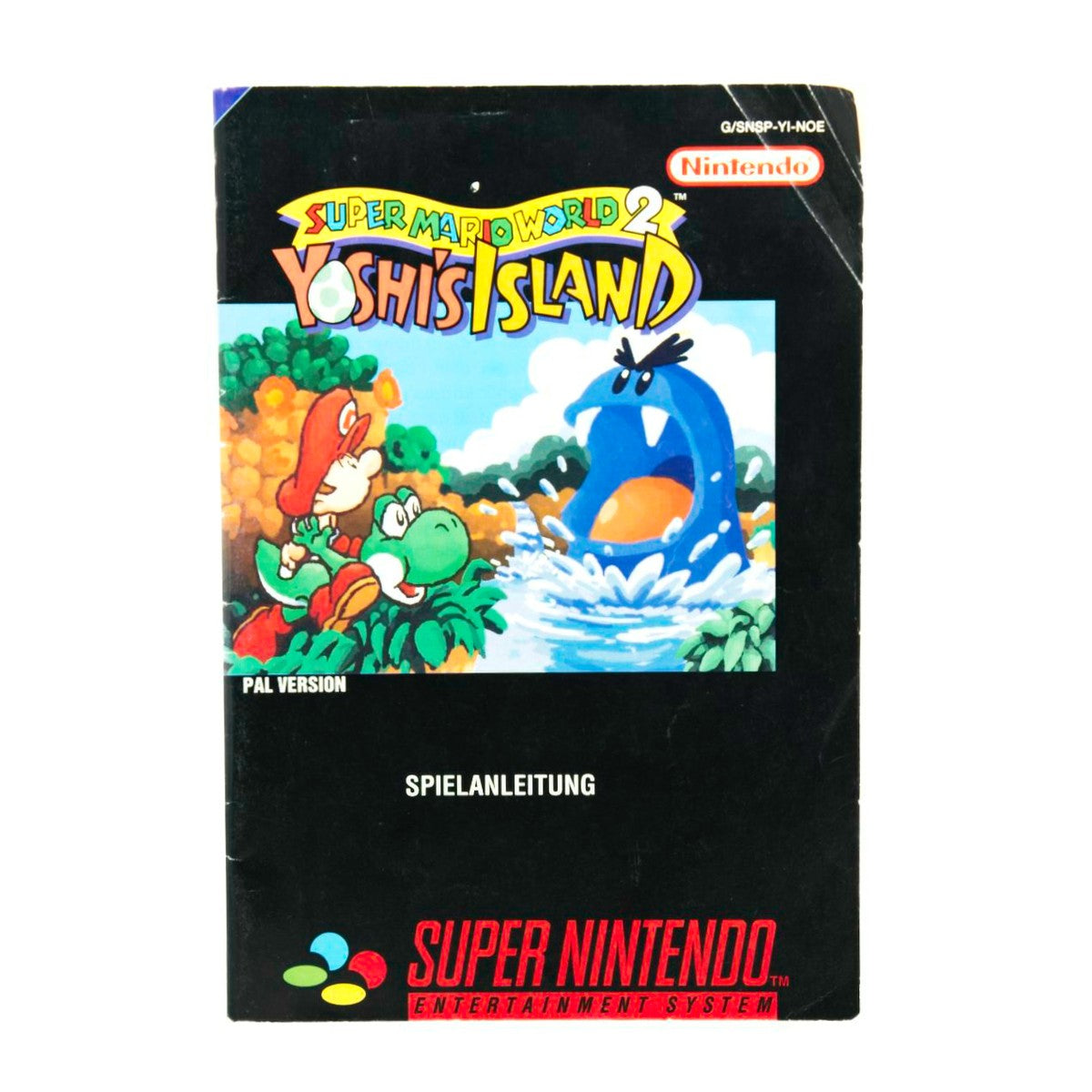 Manual: Super Mario World 2: Yoshi's Island - Super Nintendo (SNES)