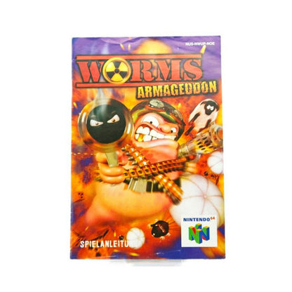 Manual: Worms Armageddon - Nintendo 64