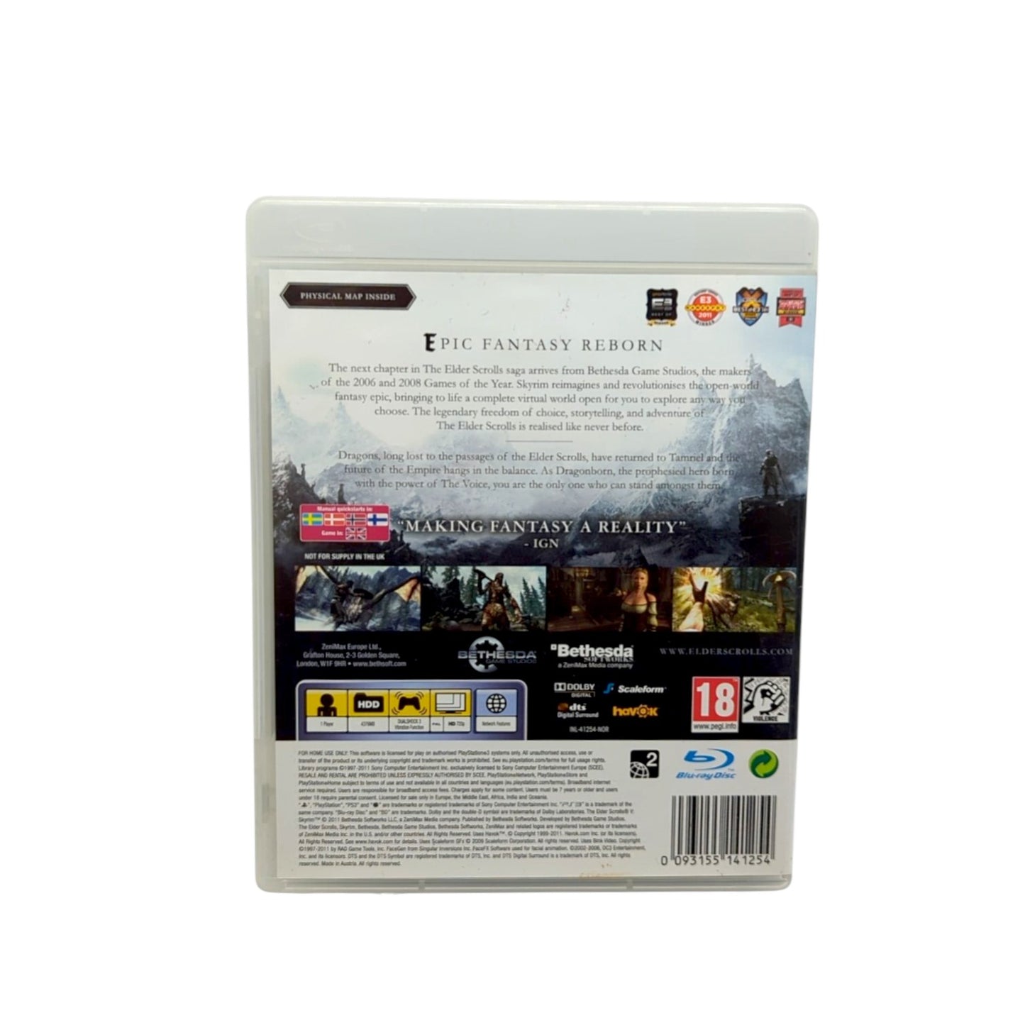 The Elder Scrolls V - Skyrim - PlayStation 3