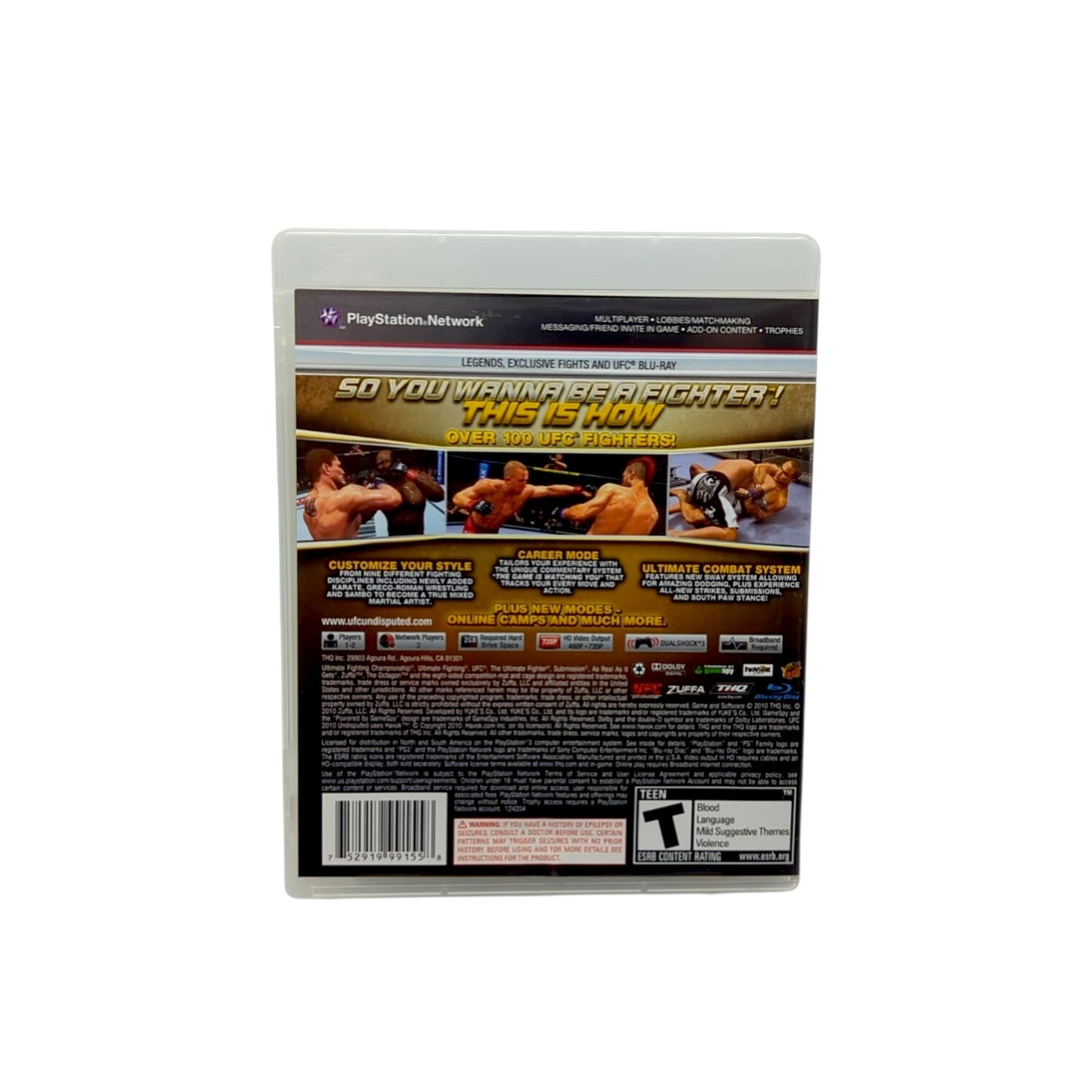 UFC Undisputed 2010 - PlayStation 3