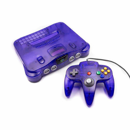 Nintendo 64: Funtastic Grape Purple - Standard konsollpakke