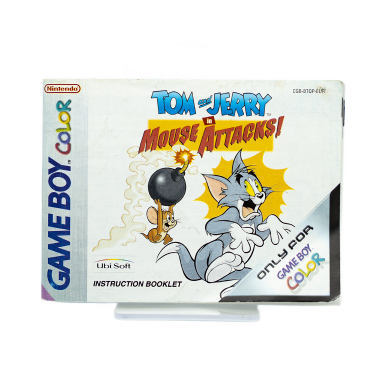 Manual: Tom and Jerry in Mouse Attacks - Game Boy Color