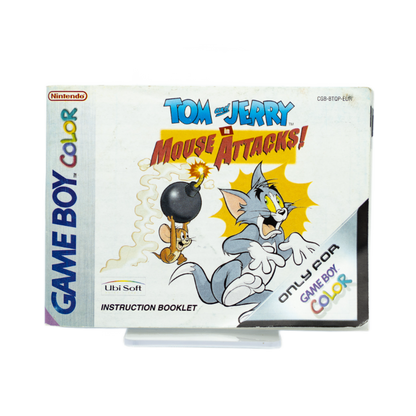 Manual: Tom and Jerry in Mouse Attacks - Game Boy Color