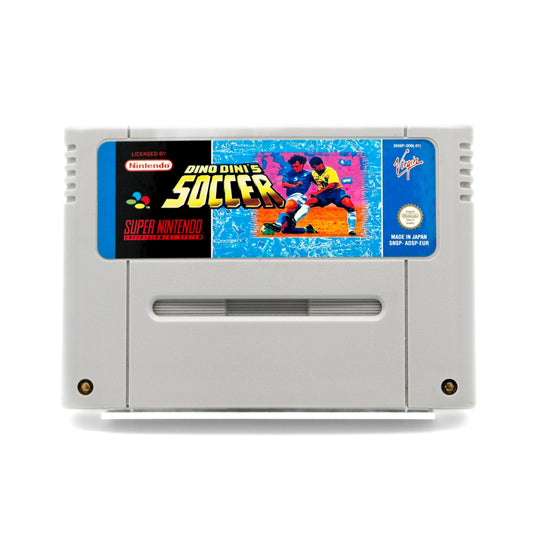 Dino Dini's Soccer - Super Nintendo (SNES)